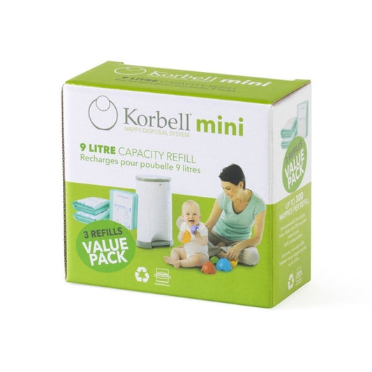 Korbell Mini 3pk Refill - 9L - Korbell